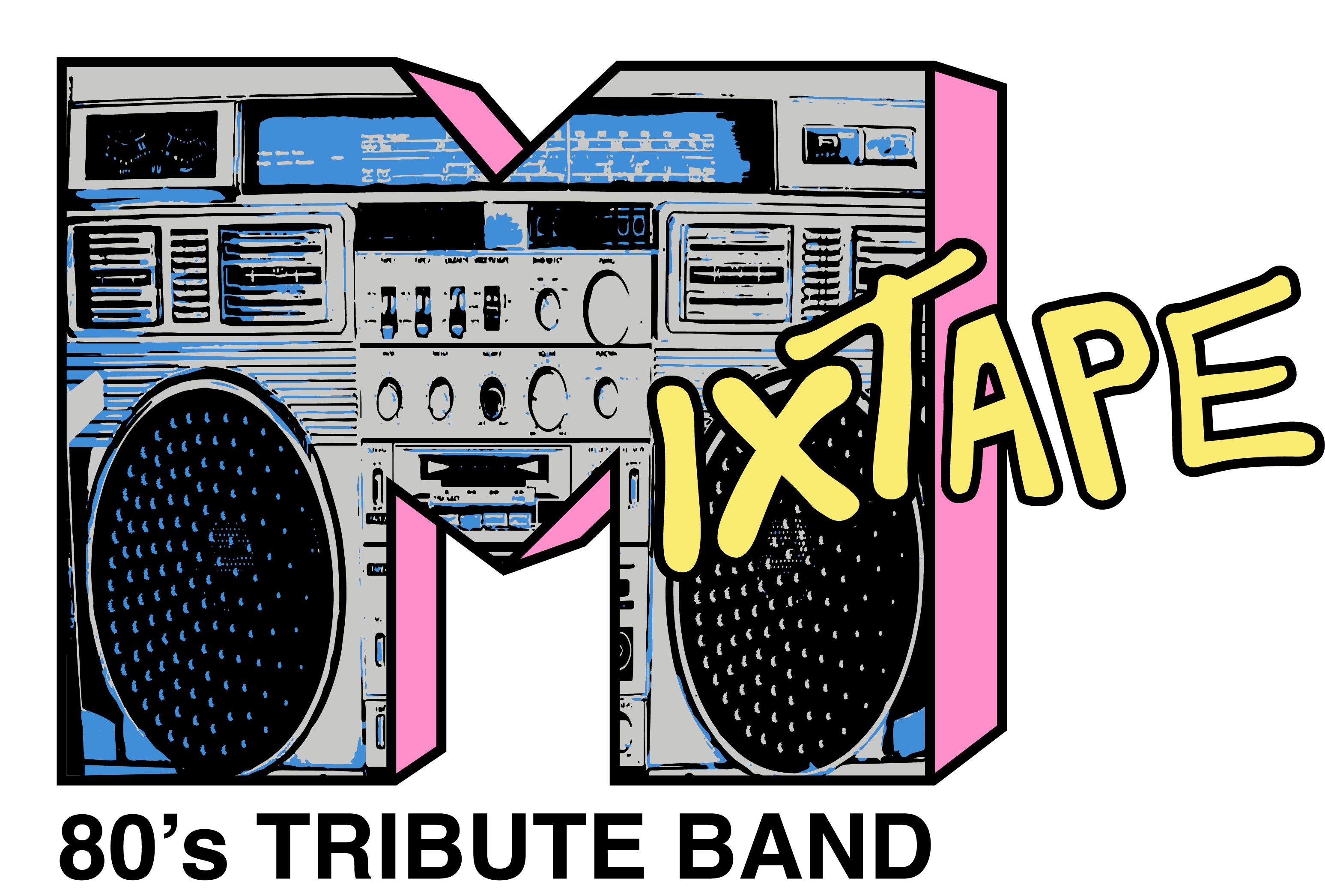 Mixtape Logo - Boombox